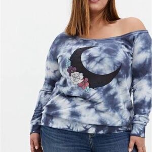 Torrid moon off the shoulder sweater